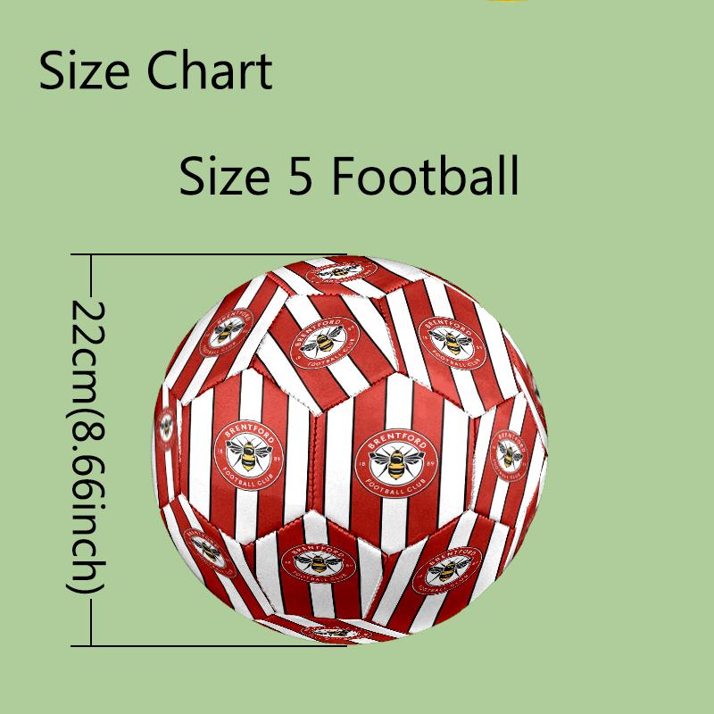 1pc Standard Football Size 5, Soccer Balls, FIFA World Cup Theme Soccer Ball, Machine Stitched, Ball for Training & Outdoor Match