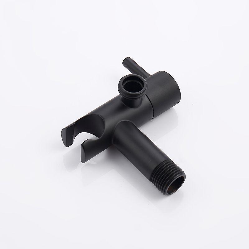 

Gold Brass Bidet Faucet Black Handheld Toilet Bidet Bathroom Set Shattaf Sprayer Portable Hygienic Shower Gray чёрный