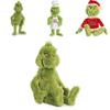 Grinch Natal Chef Fantasia Brinquedos de Pelúcia Bonecas de Pelúcia Presente para Crianças Macio Aconchegante