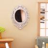 Classical Doll House Furniture Mirror PVC Child Safe Design Pretend Play Decorative Collectible Item for Scene Display