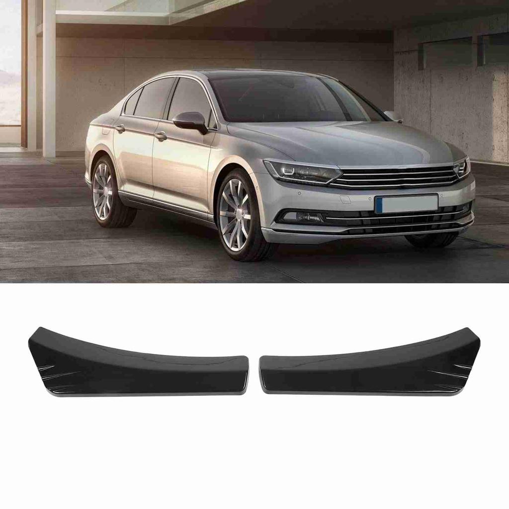 2Pcs Front Bumper Lip Angle Left And Right Bumper Protector   High Temperature Resistance Lip Splitter
