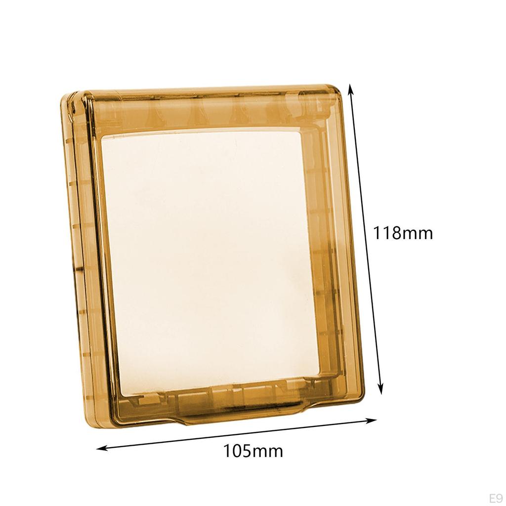 86 Type Wall Switch Cover Waterproof Box for Sockets And Outlets in Office Restaurant