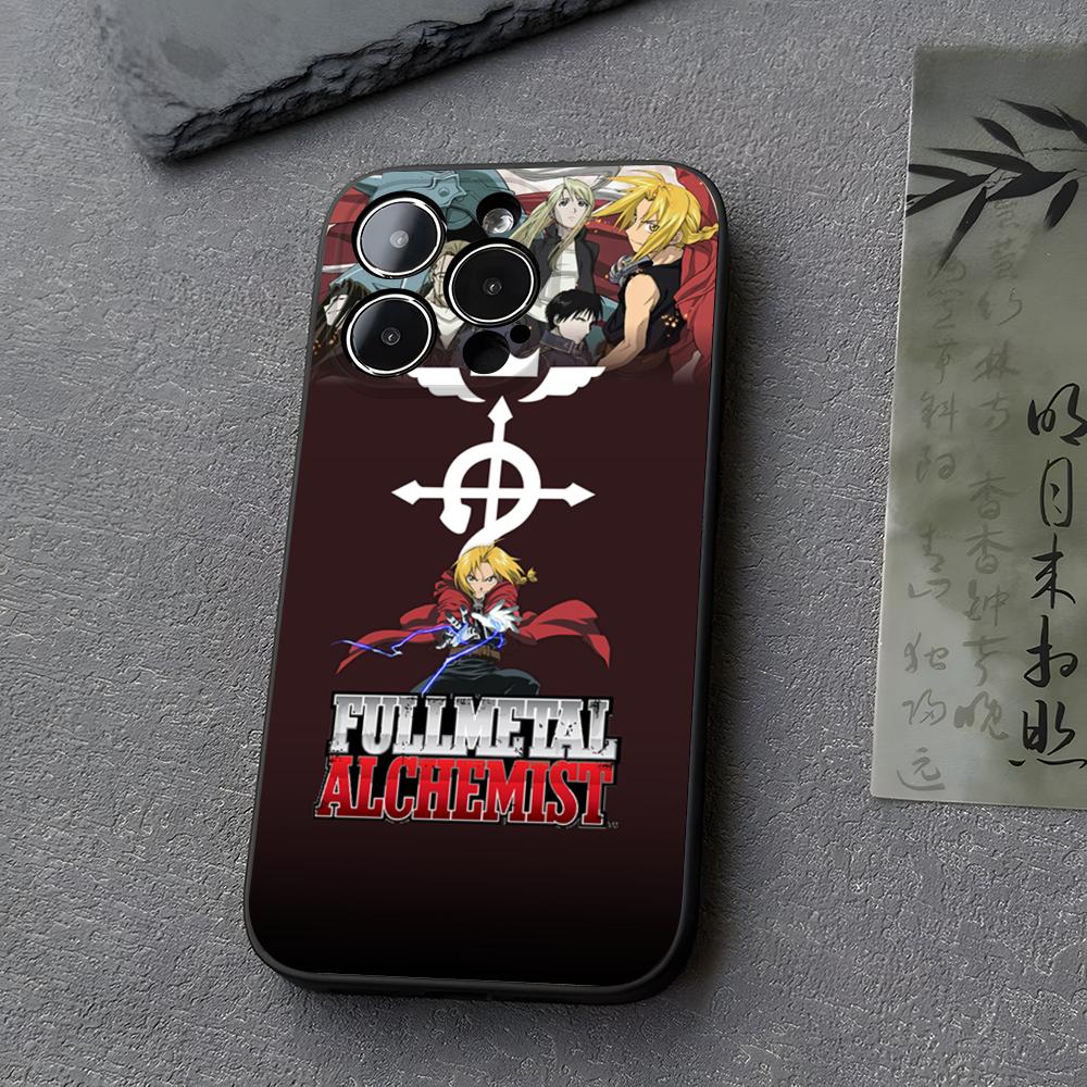 F-FULLMETAL A-ALCHEMIST Phone Case Funda For Iphone 13 17 16 11 15ProMax 14 12 Pro Xs Max Mini Xr X 7 8 6 6s Plus Covers