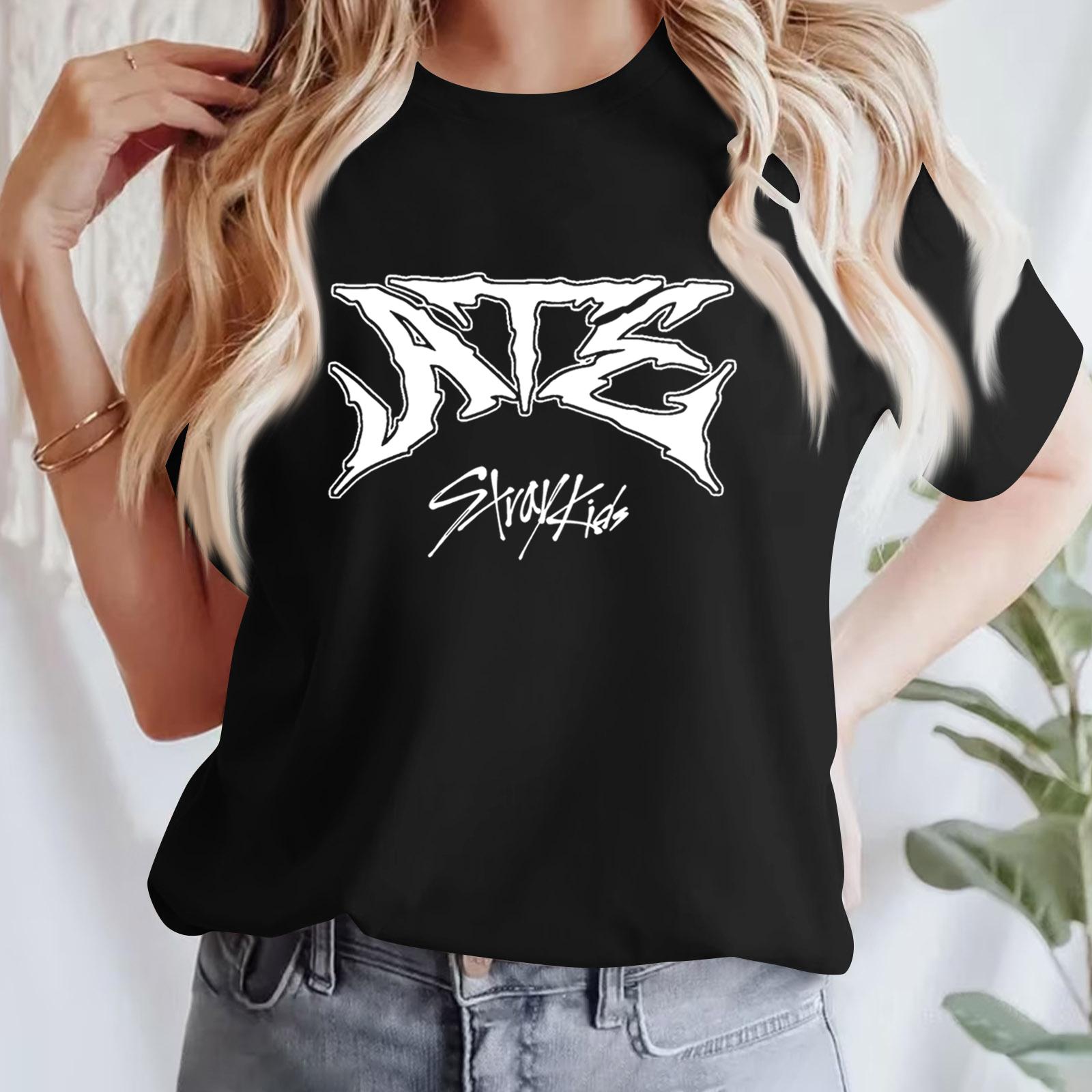 

Women s Casual Printed T-Shirt Round Neck Pullover Short Sleeve Top XL