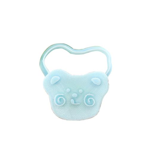 Useful Quick Demold Bear Themed Fondant Mold Food Grade Reusable Cookie