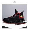 Men's High-top Sole Sneakers Breathable Knit Non-slip Shock Absorbing Casual Sports Shoes