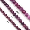 6/8/10mm Natural Amethyst Stone Beads Round Crystal Loose Spacer Beads For Jewelry Making DIY Bracelets Necklace Accessories