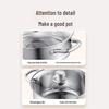BEAR 304 Stainless Steel Soup & Stew Pot