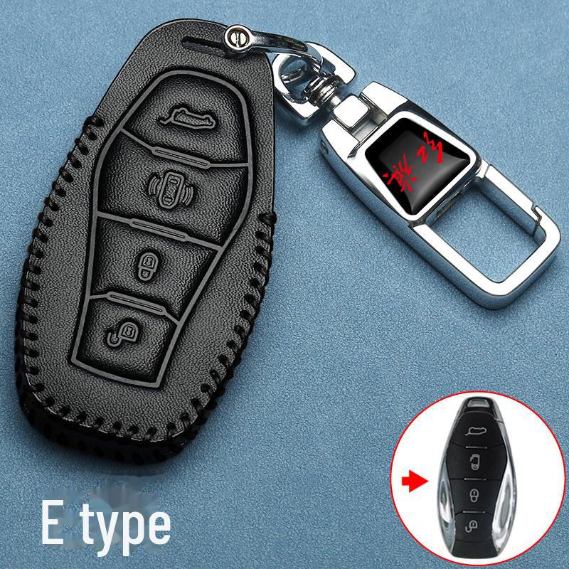 Copri Chiave Premium Hongqi H5 per EQM5plus, HS5pro, H7, H9 - Esclusivo per Auto Automatiche