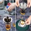 Stainless Steel Can Strainer, Tuna Strainer, Canning Colander, Food Strainer, Oil Drainer, Kitchen Vegetable Fruit
