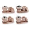 DIY Decor Aromatherapy Jar Storage Container Silicone Bottle Mould, Jar Mold Epoxy Casting Molds with Lids for Storing