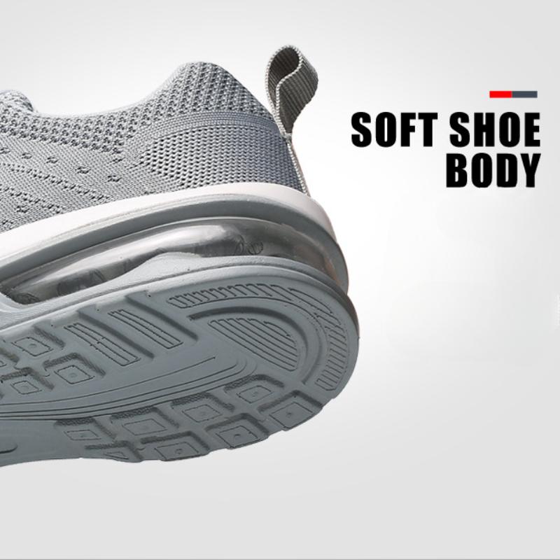 Flying Weaving Women's Shoes Breathable Shock-absorbing Running Shoes