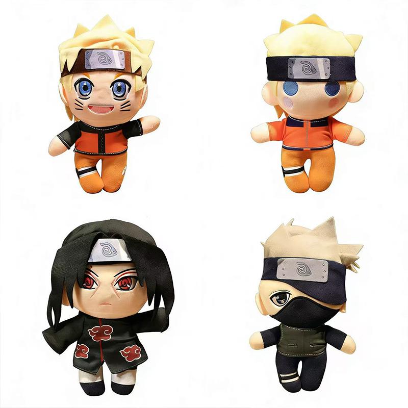 Hot Anime Standing Posture Naruto Plush Creative Cute Pillow Anime Hokage Collection Toys Plush Classic Gift For Friend