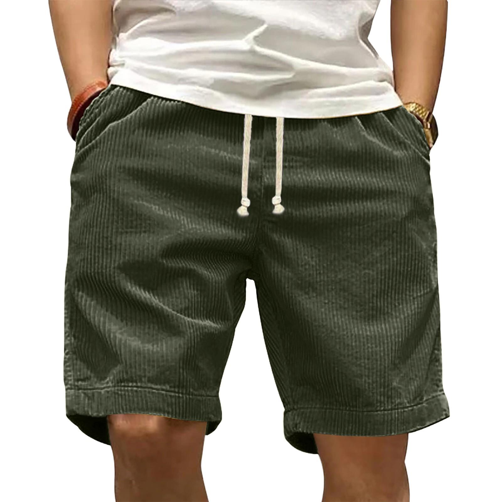 

Men s Summer Casual, Loose, Sporty, Versatile Shorts And Pants L армія зелений колір