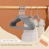 10/20Pcs Plastic Flocked Hangers, Children's Hangers, Non-Slip Shoulder-Protecting Small Hangers, Do Not Bulge, Do Not Damage Clothes