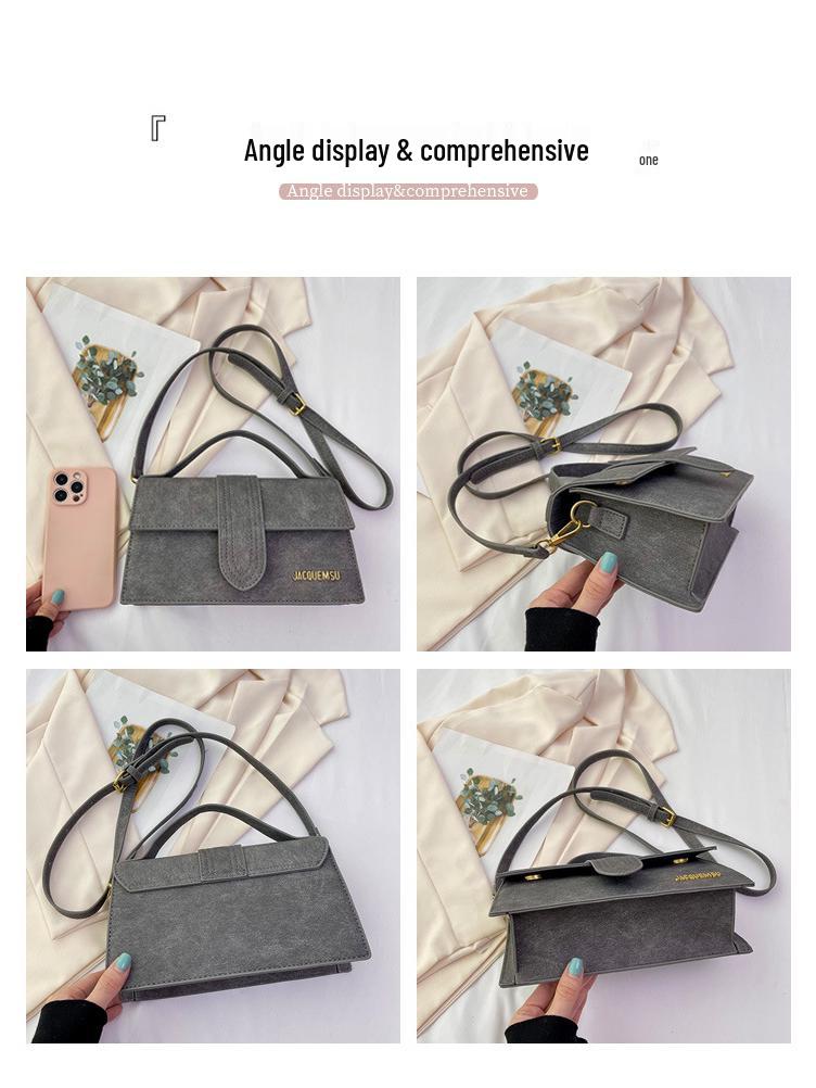 Nischdesign Dam Högkvalitativ Crossbody-väska - Stilfull, Mångsidig och Trendig Axelhandväska
