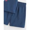 2026 Boys' Summer Outfit Set Dark Blue Shark Boy Summer Pure Cotton Short-Sleeve T-Shirt Children's New Two-Piece Set Trendy 8