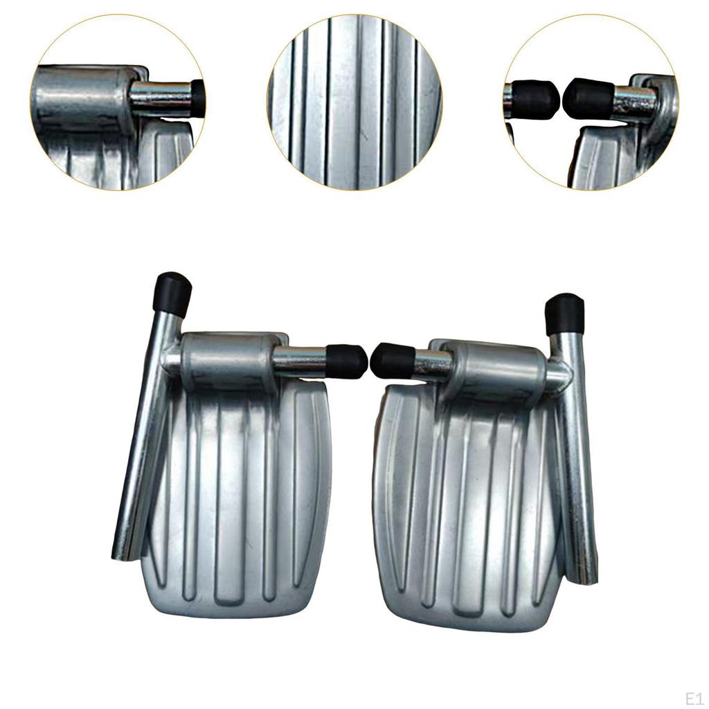 Rollstuhl-Fußstütze für ältere Menschen Ergonomisch Stabil Rutschfeste Textur Ersatz