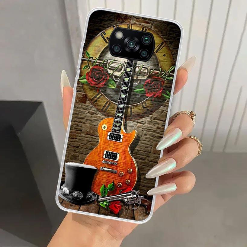 Guns N Roses Good Time Phone Case for Xiaomi Poco X7 X6 X5 X4 X3 Nfc F7 Ultra F6 F5 Pro F4 GT F3 M6 M5S M4 M3 Soft Print Shell P