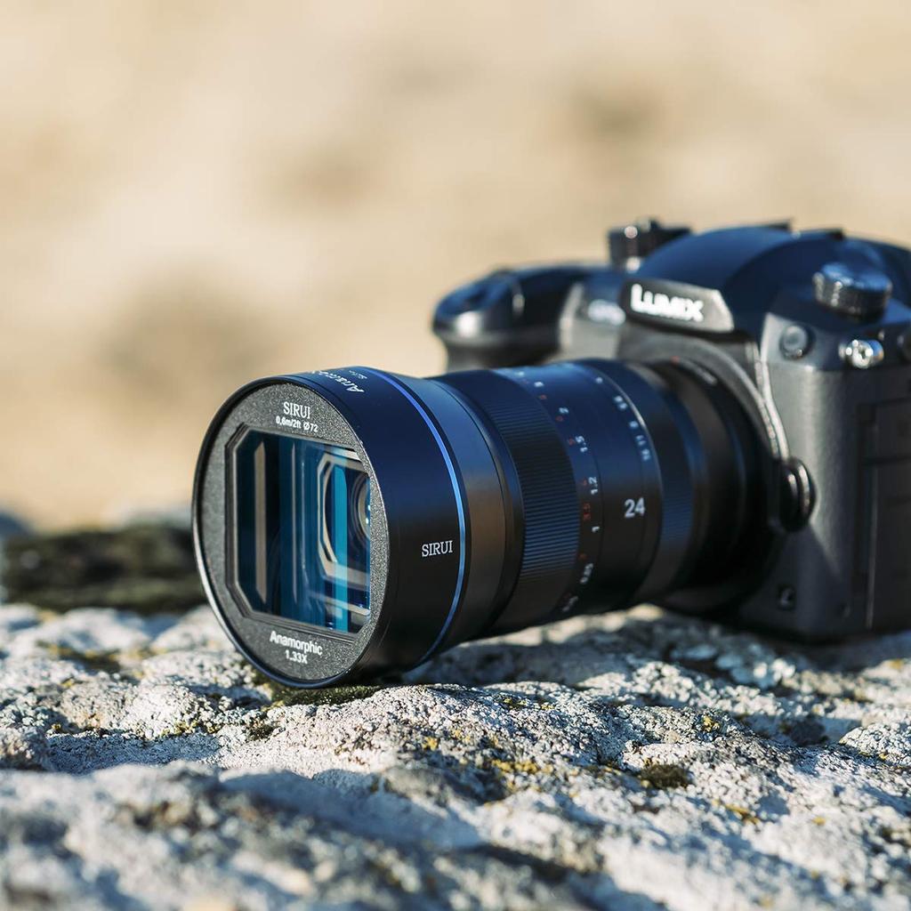 SIRUI 24mm Anamorphic Lens Camera Lens F2.8 1.33X APS-C (MFT Mount)