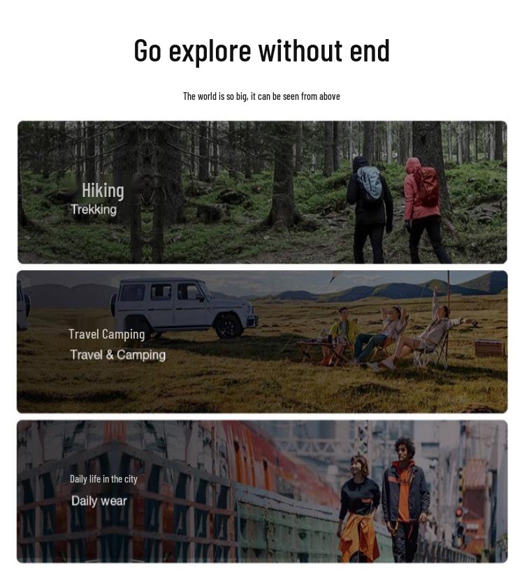 2023 New Outdoor Color Block Windbreaker: Unisex Trendy Windproof Jacket for Spring & Autumn Camping and Mountaineering.
