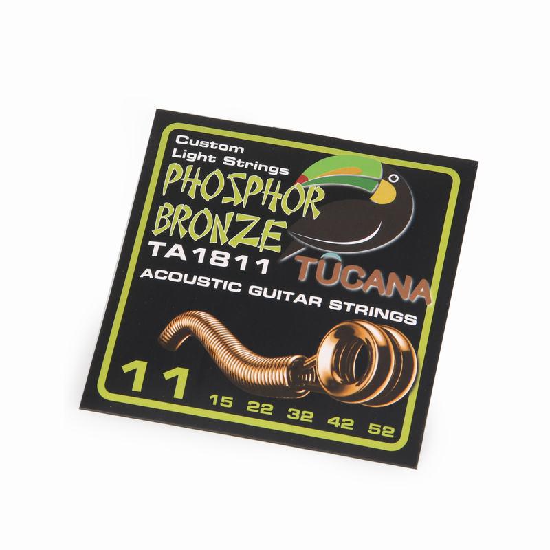 TUCANA Premium Phosphor Bronze Anti-rust Light-coated Folk Acoustic Guitar Strings