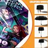 Custom Name Personalized Demon Hunters Kpop Print Umbrella, Auto Open Close, 8‑Rib Sturdy Frame, Commute Camping Hiking Use, Birthday Gift
