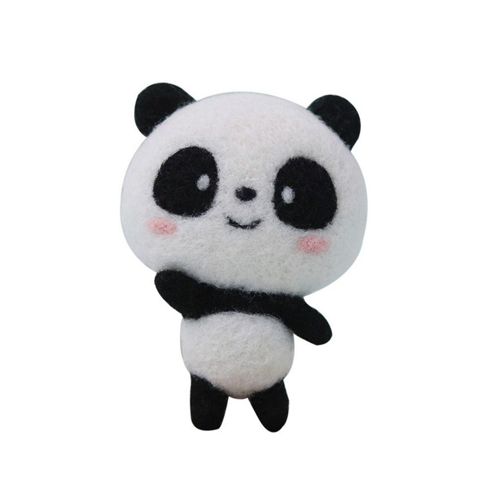 Animal Needle Felting Kit Needlework Animal Wool Felting Crafts DIY Wool Felt Materials Set