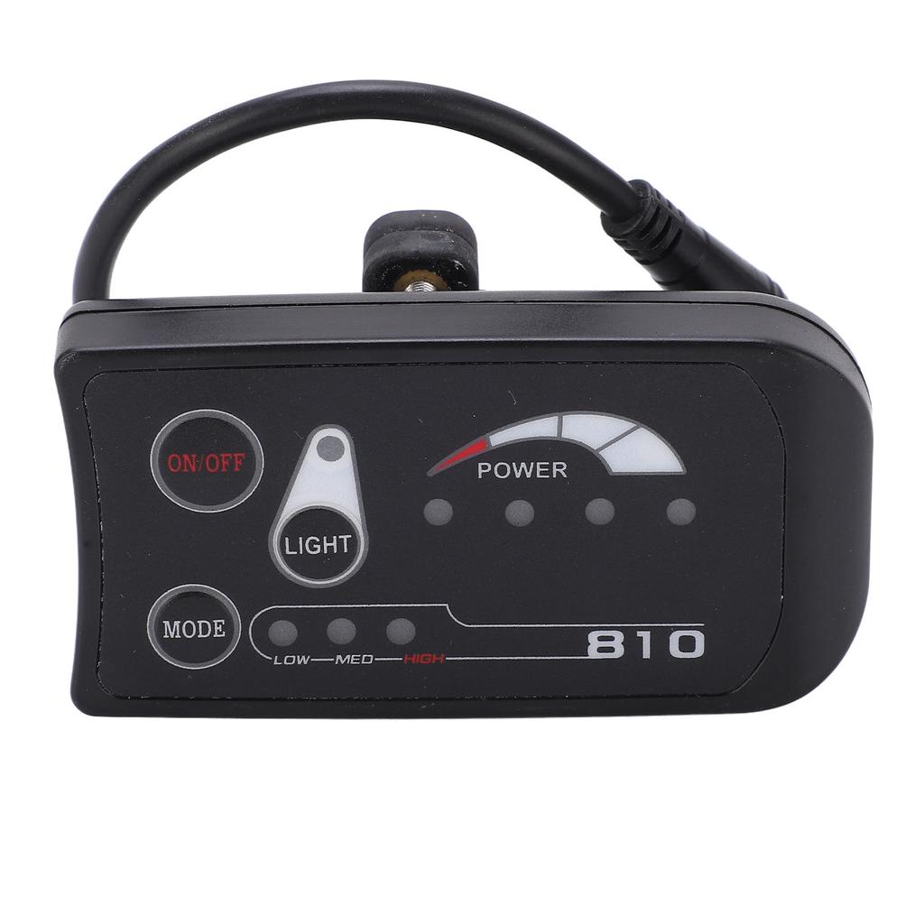 Electric Bicycle LED Display Control Panel 36V 48V S810 LED Display Meter for Electric Bike
