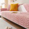 Thicken Sofa Cushion Lamb Fleece Wave Sofa Cover Warm Non-Slip Universal Couch Slipcovers for Living Room Sofas Cushion Decor