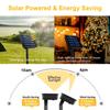 20M 200LED Solar String Lights Outdoor Waterproof Solar Lights with Solar Panel for Garden Yard Patio Lawn Wedding Garden