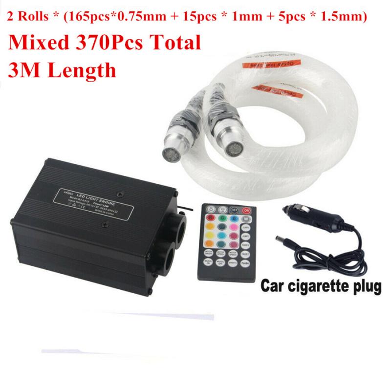 App Music Control Twinkle Fiber Optic Light 12V Rgb Car Led Starry Sky Lighting
