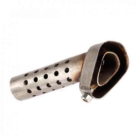 For Hexagonal Exhaust Pipe Muffler for Motorcycle with Volume Adjustment Screw