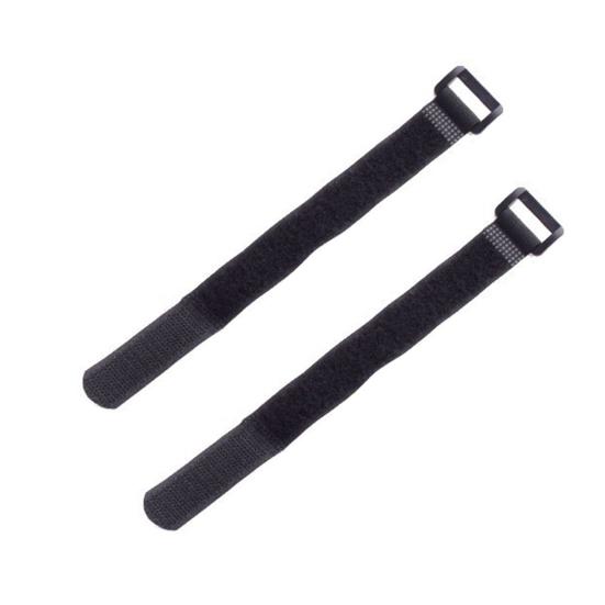 2Pcs Adhesive Bike Tie Straps Bike Supplies Stable Wear Resistant Fishing Rod Ties for Cycling