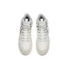 Anta Casual Slip Resistant Abrasion Resistant High top Skateboard Shoes Women's White Gray (Unisex) Skate Shoes 122148013R 1