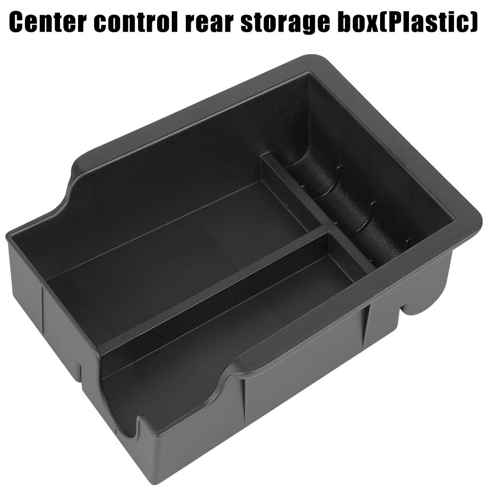 Car Styling For Tesla Model 3/Y 2021-2022 Interior Accessories Tray Flocking Storage Box Center Console Armrest Hidden Box