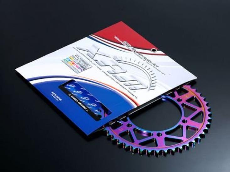 XAM Kettenrad Hinten Robust Leicht für Kawasaki Motorradzubehör Angetrieben Stahl B4406R44 520-44