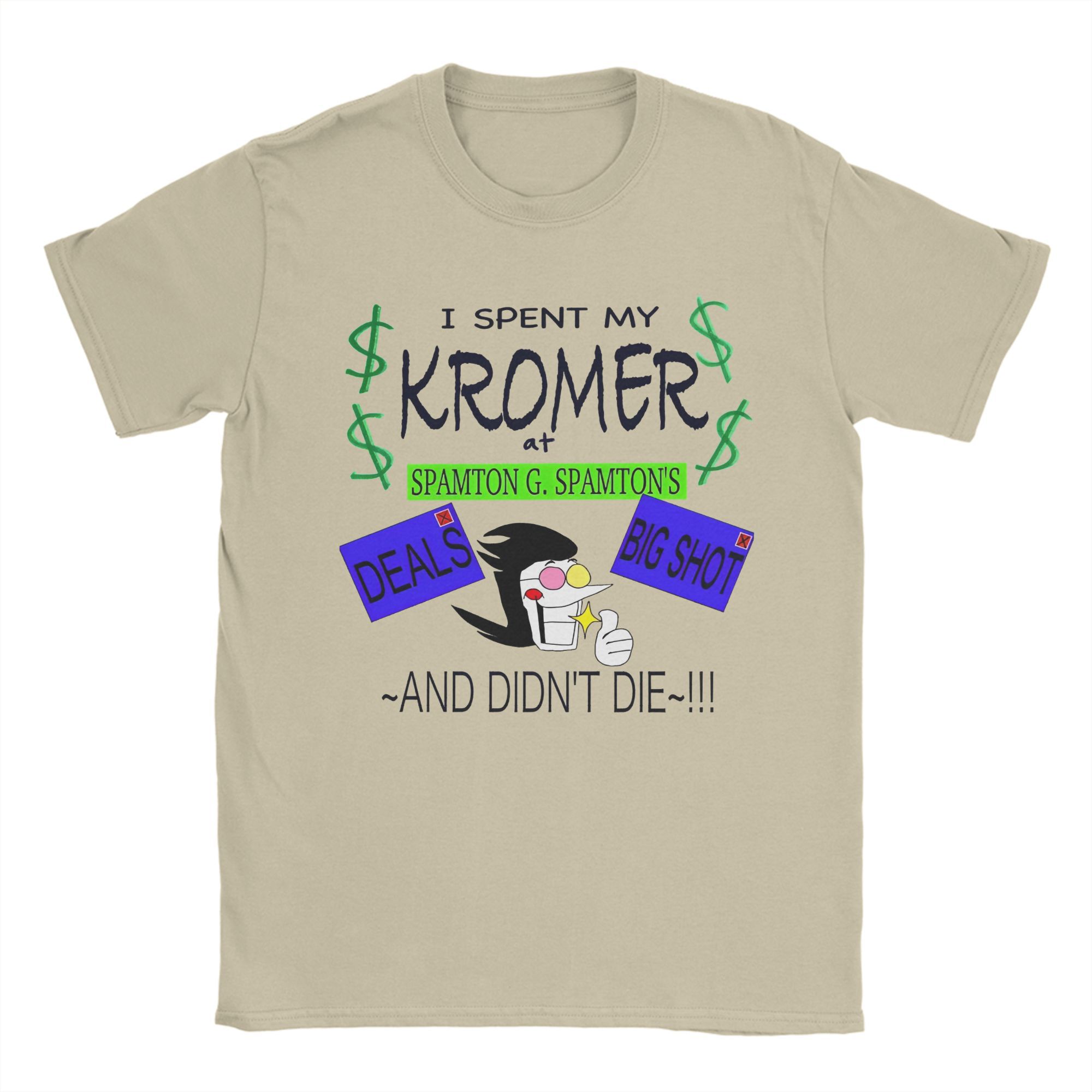 

Deltarune Spamton Graphic Printed T Shirt Men Women 100% Cotton Tee Shirt Clothing L