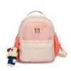 Cute Bear Kindergarten Schoolbag for Primary Students Spine Protecting and Burden Reducing Backpack