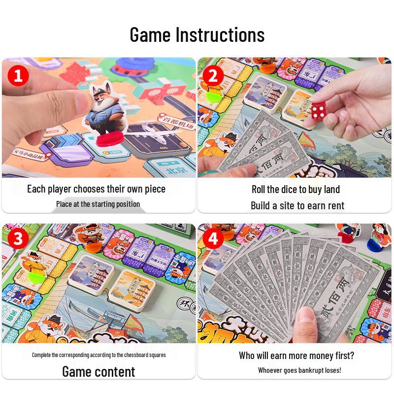 Brangdy Tang Dynasty Financial Education Board Game