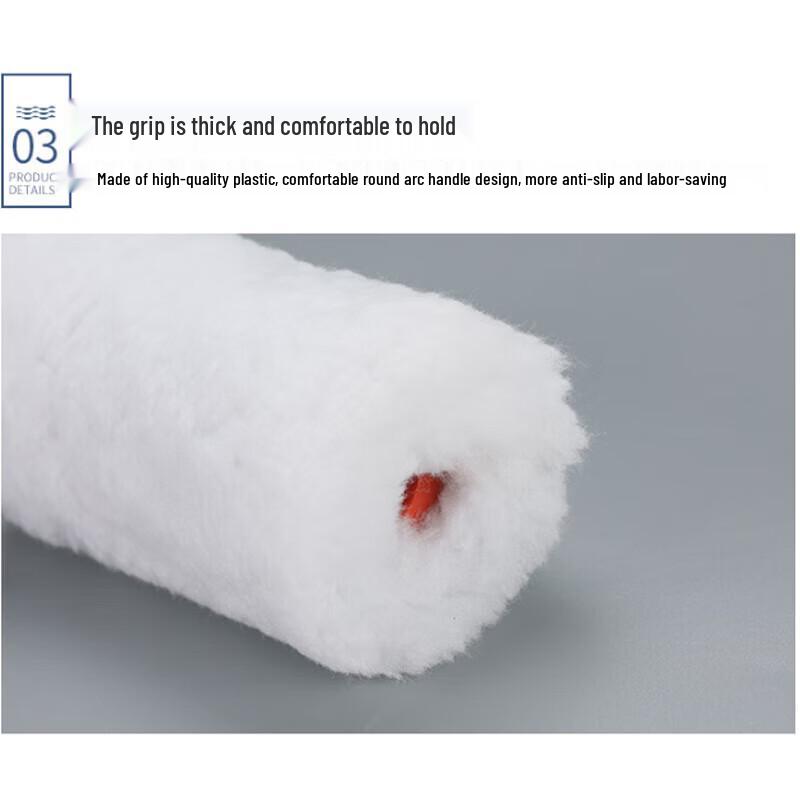 Deli Wooden Handle Paint Roller Brush