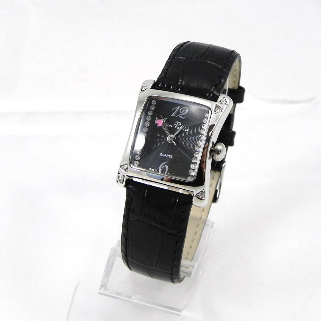 Les Trésors De Lily [G8623] - 'Diane' Black Design Watch