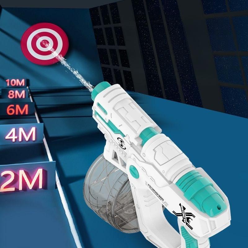 Automatic Electric Water Gun with Rechargeable Battery High Capacity Blaster Toy for Kids Outdoor Summer Beach Water Battle