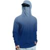Tricou de vară cu mânecă lungă pentru bărbați Uscare rapidă Îmbrăcăminte de soare Pescuit Fitness Sport Hded Tricou cu mânecă lungă
