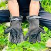 40.64 cm Medieval Knight Nazgul Gothic Gauntlet Gloves Pair Dark Blackened Gloves Best Halloween Gift