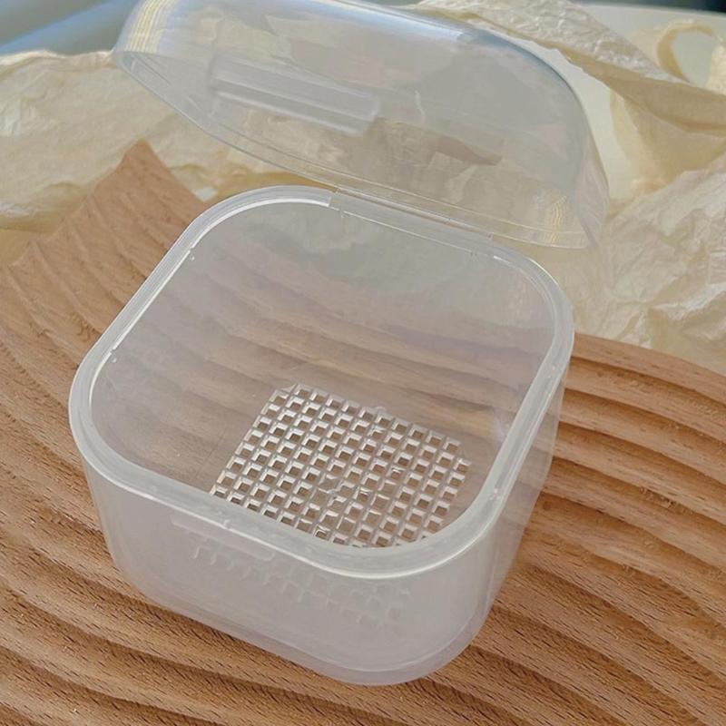 Sterilizer Box for Nail Tools Nail Art Drill Bits Cleaning Box Nail Tool Disinfectant Box Nail Supplies Manicure Tools