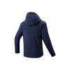 Anta Lightweight Outdoor Warm Fleece Lined Hooded Jacket Unisex Jackets Chaos-Blue 972616701-7