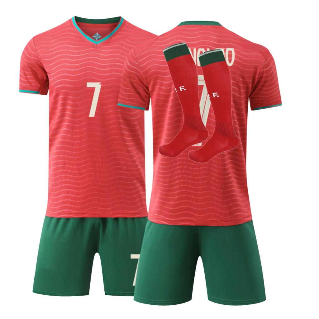 2526 Away Jerseys Sports Team Uniform Set Football Training Suit Set