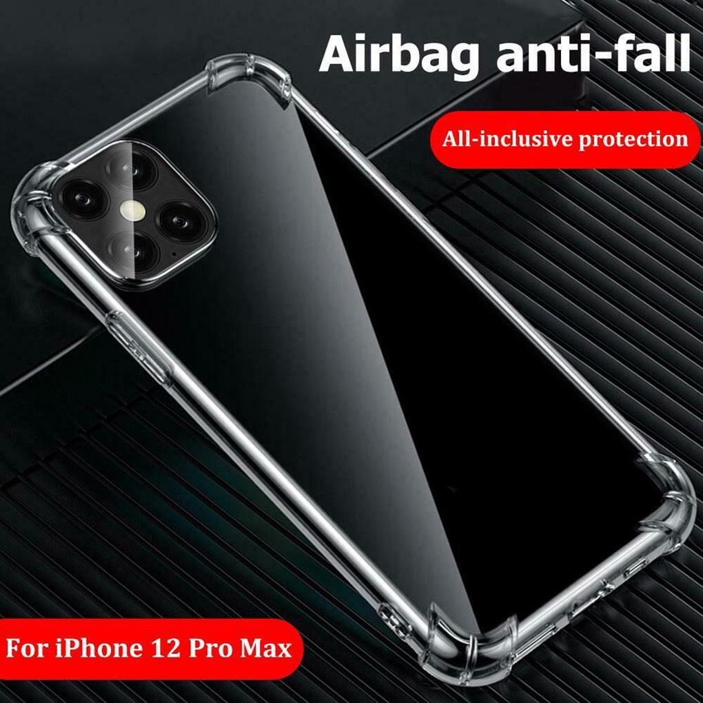 Anti\-drop Phone Cover Shockproof Soft Case TPU Clear Cover Replacement for 12/12 Pro/ 12 Mini/12 Pro Max