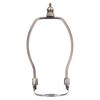 1pc Horn Lamp Bracket 10Mm Bottom Hole Diameter 6 Inch Bronze Iron Lampshade Frame For Lamp Shade Harp Fitting Lighting